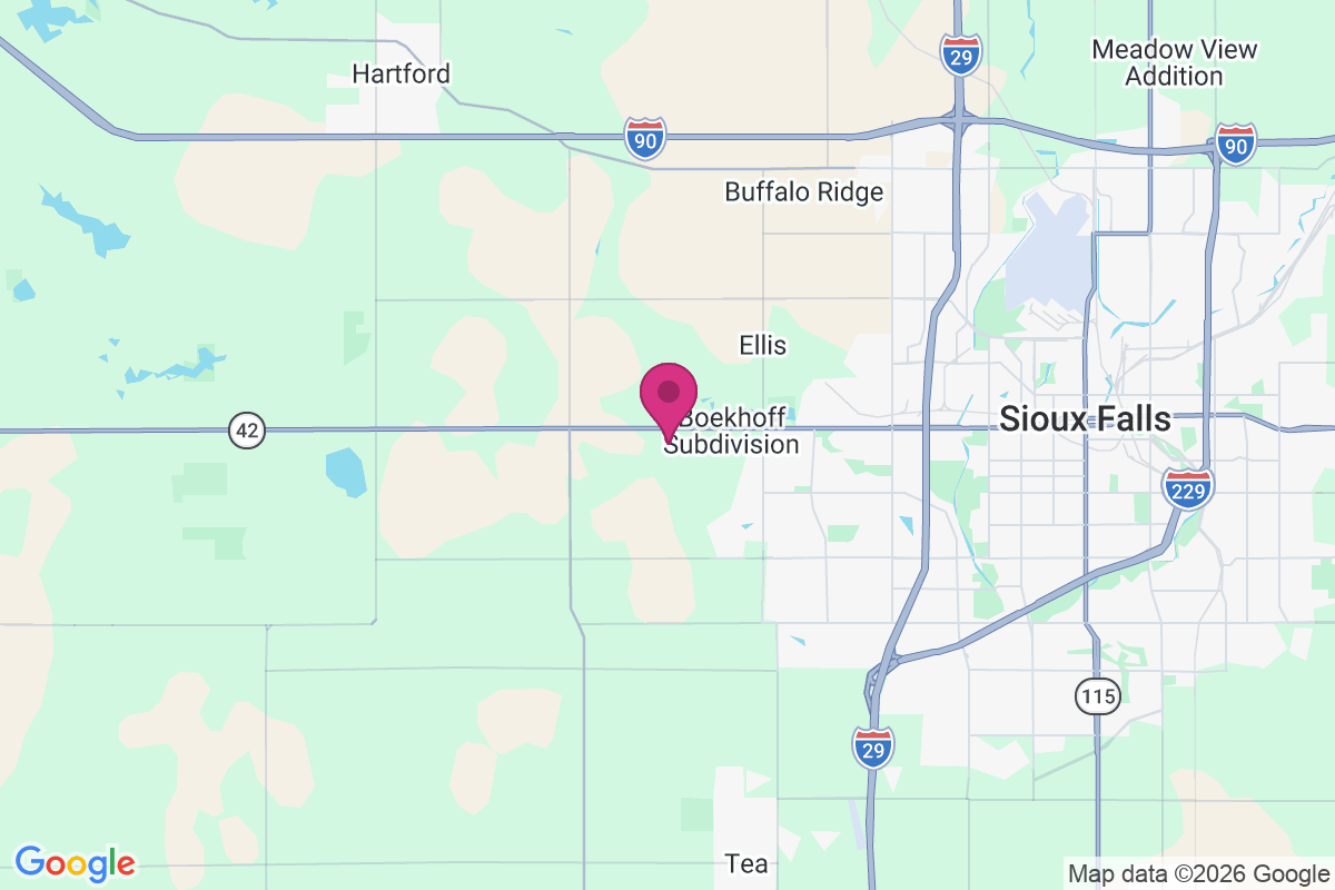 Carte de West Acres Development