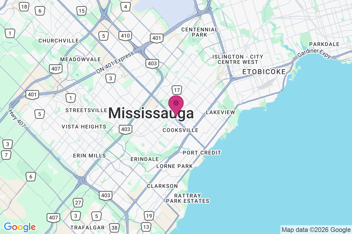 Carte de Cooksville