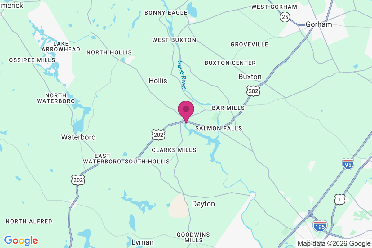 Carte de Hollis Center