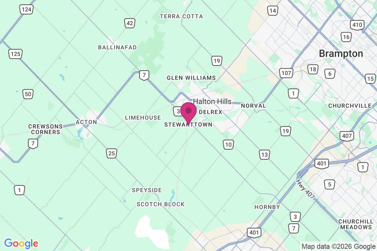 Carte de Stewarttown