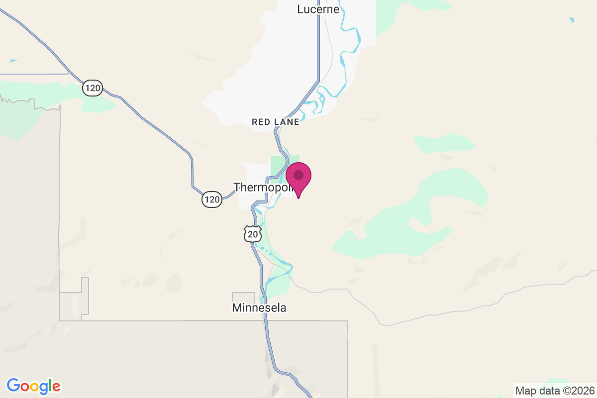 Carte de East Thermopolis