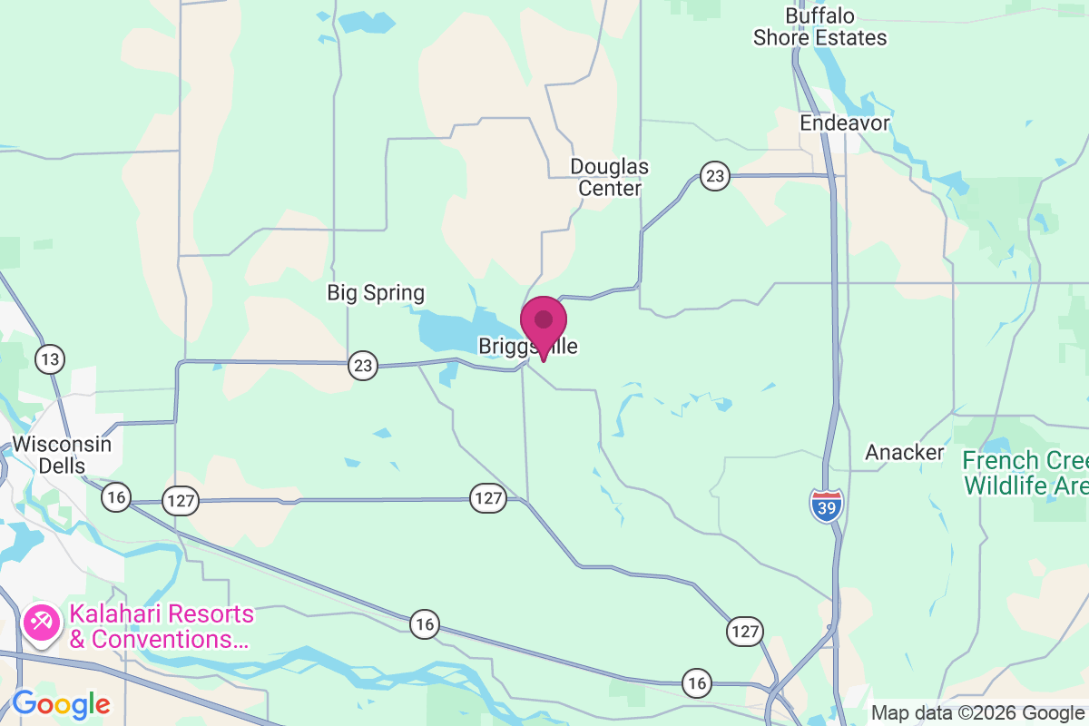 Carte de Briggsville