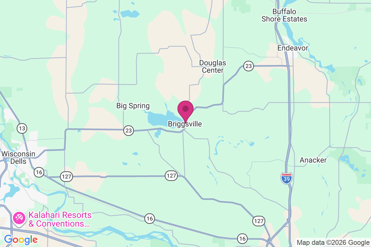 Carte de Briggsville