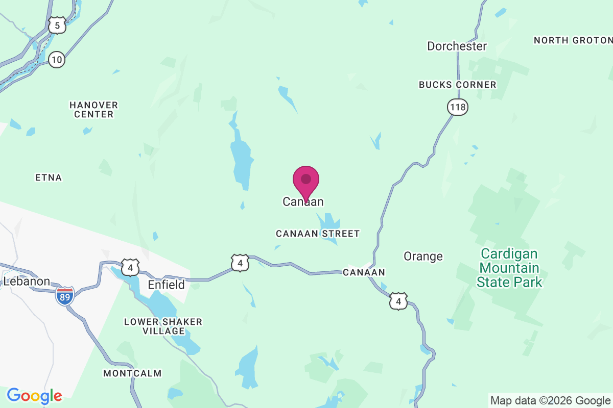 Carte de Canaan Center