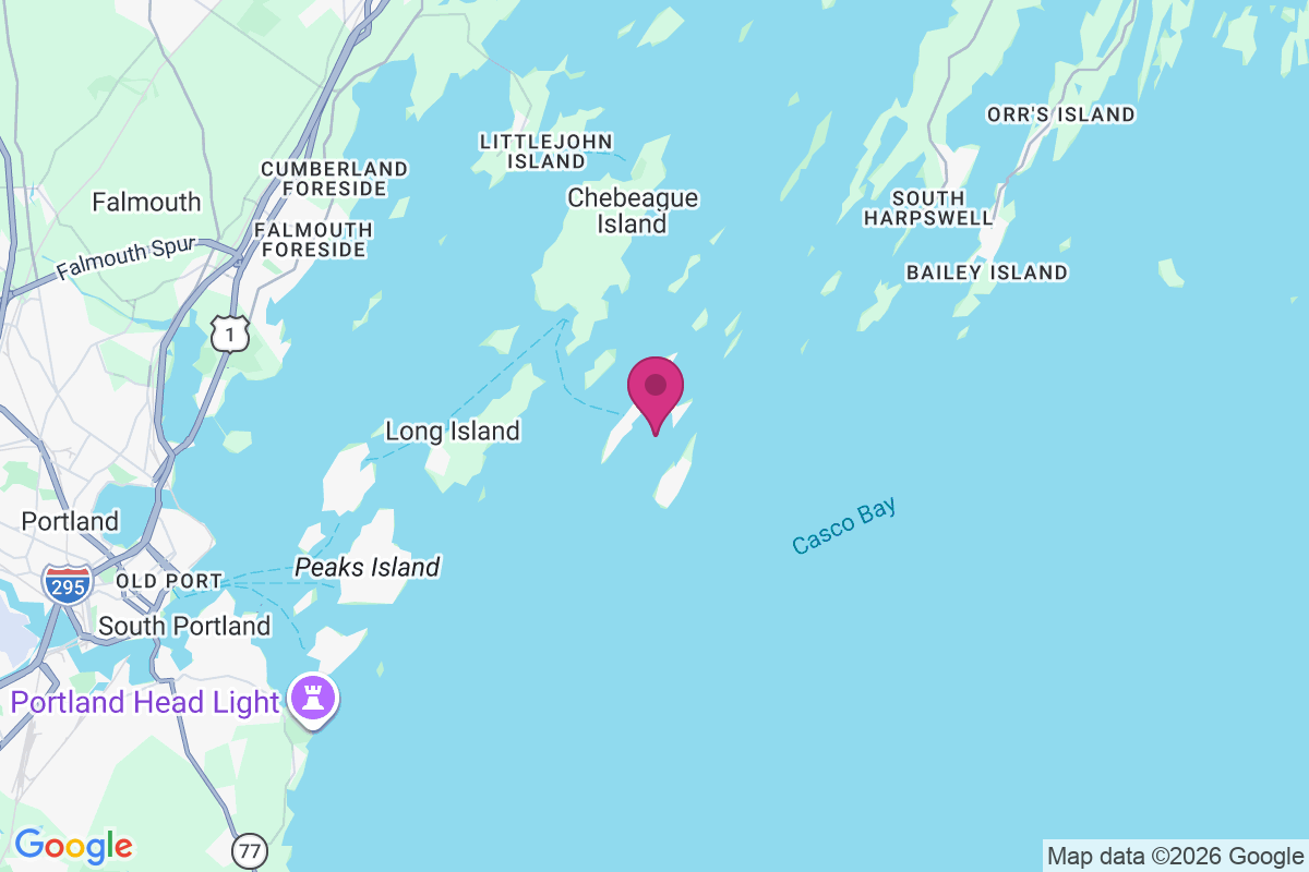 Carte de Cliff Island