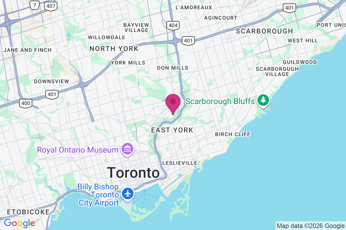 Carte de East York