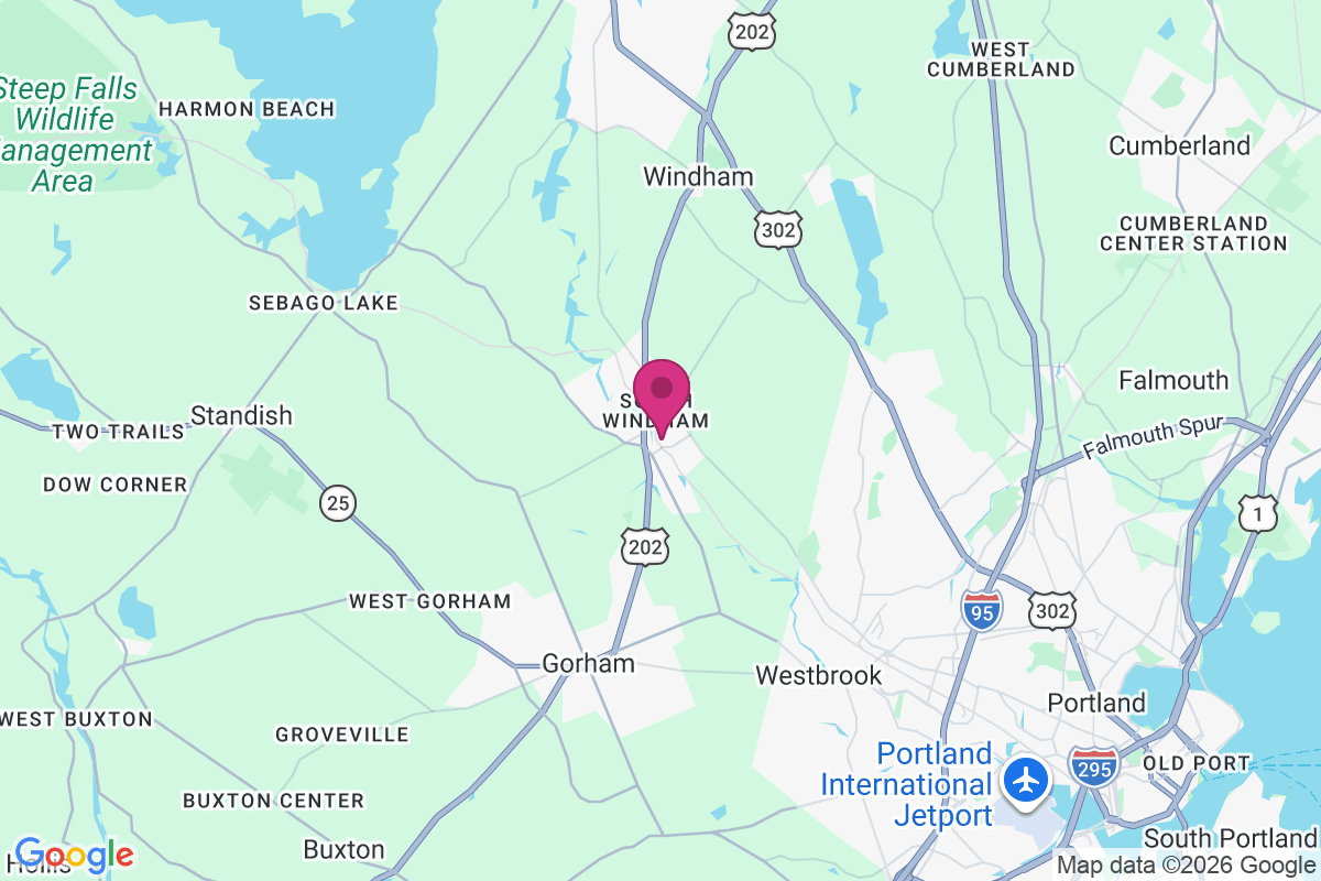 Carte de South Windham