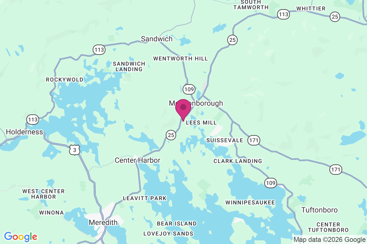 Carte de Moultonborough Falls