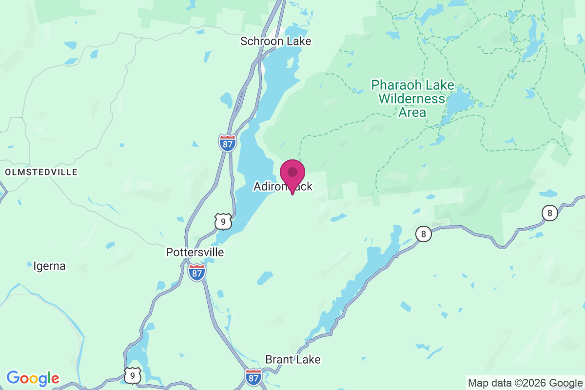 Carte de Adirondack
