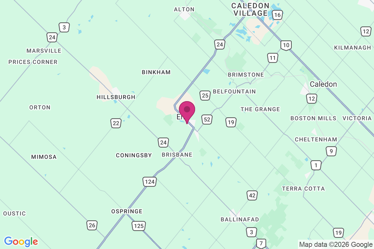 Carte de Hillsburgh