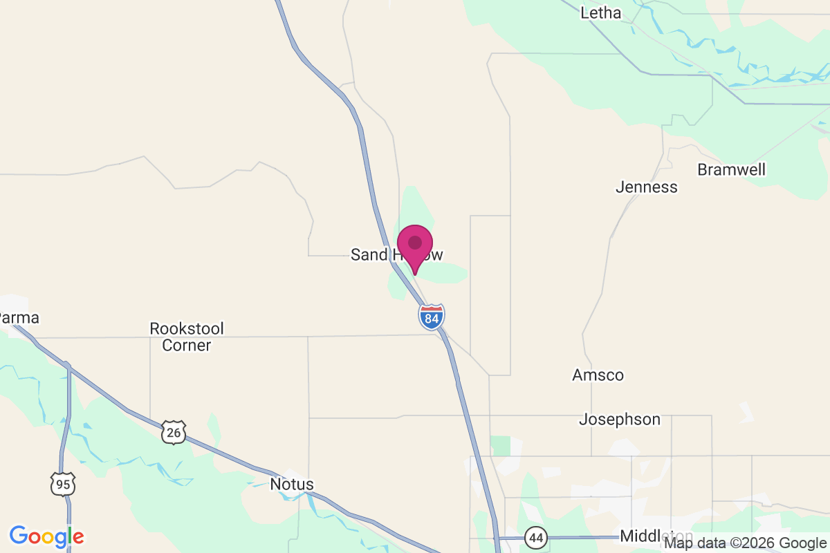 Carte de Sand Hollow