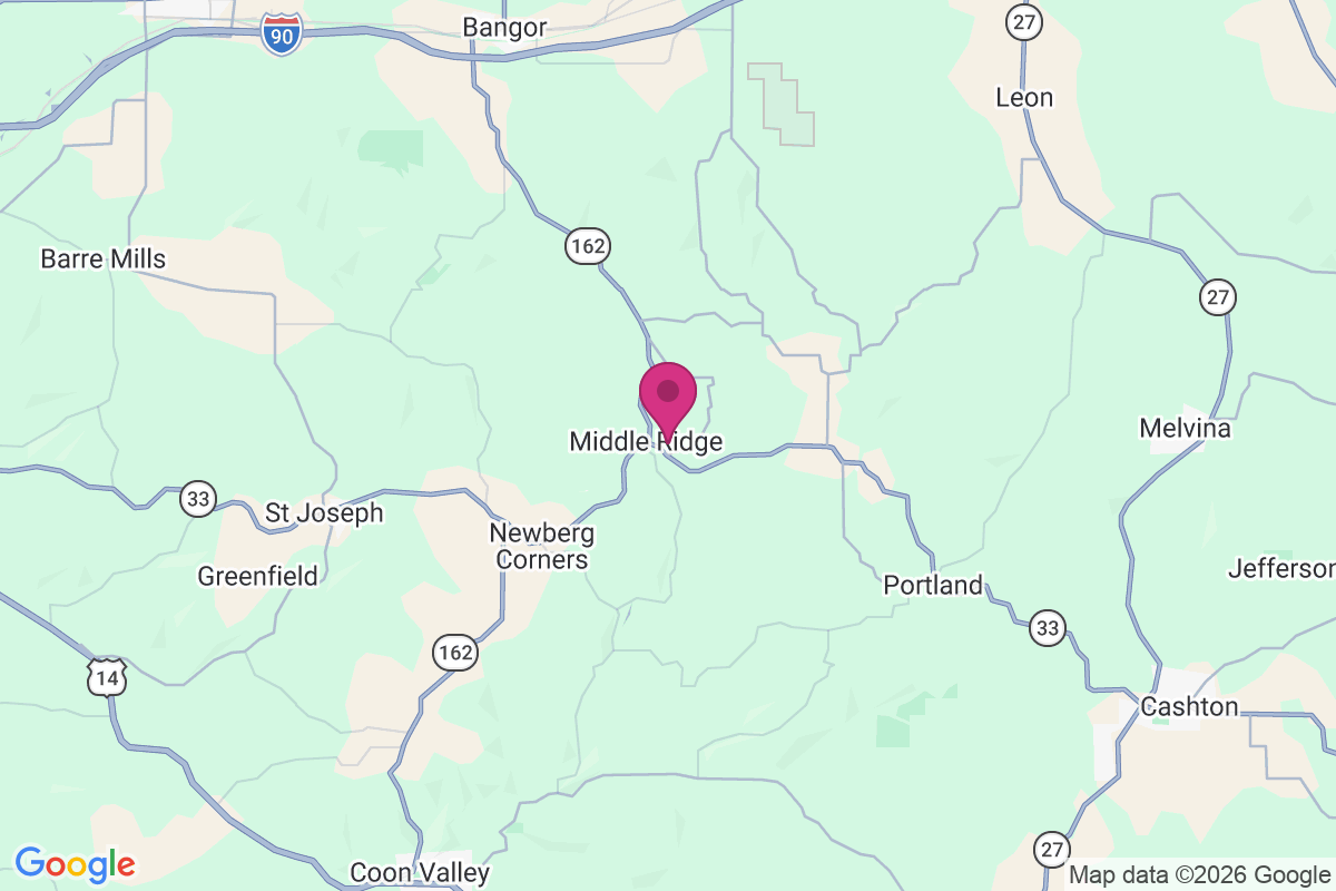 Carte de Middle Ridge