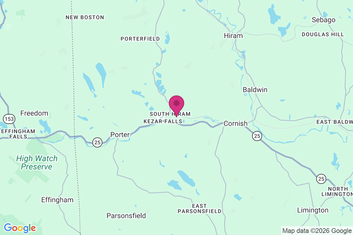 Carte de South Hiram