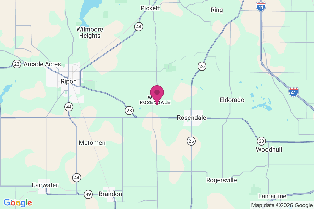 Carte de West Rosendale