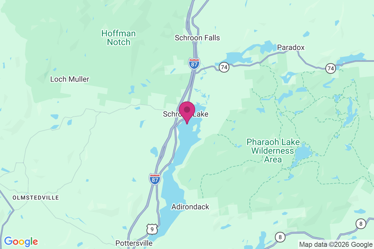 Carte de Schroon Lake
