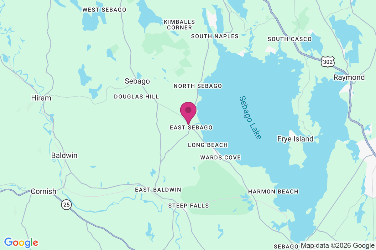 Carte de Sebago