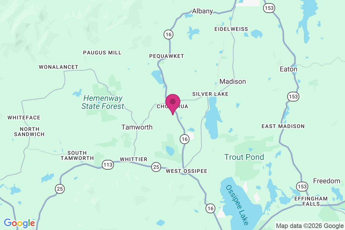 Carte de Chocorua