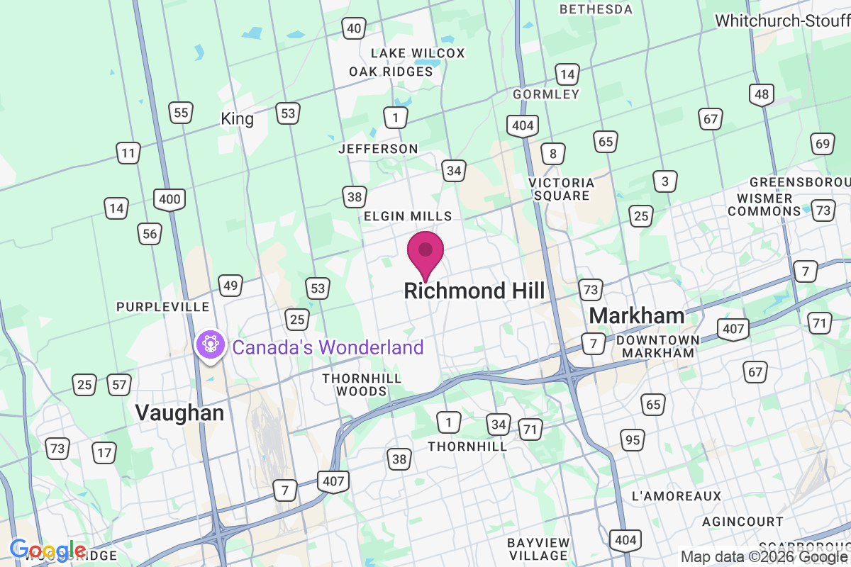 Carte de Richmond Hill