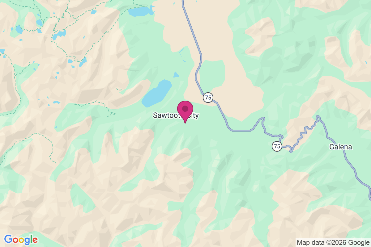 Carte de Sawtooth City