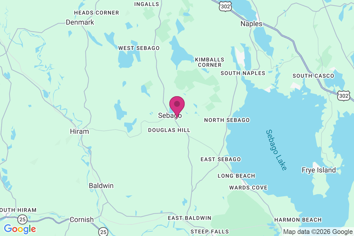 Carte de Sebago Center