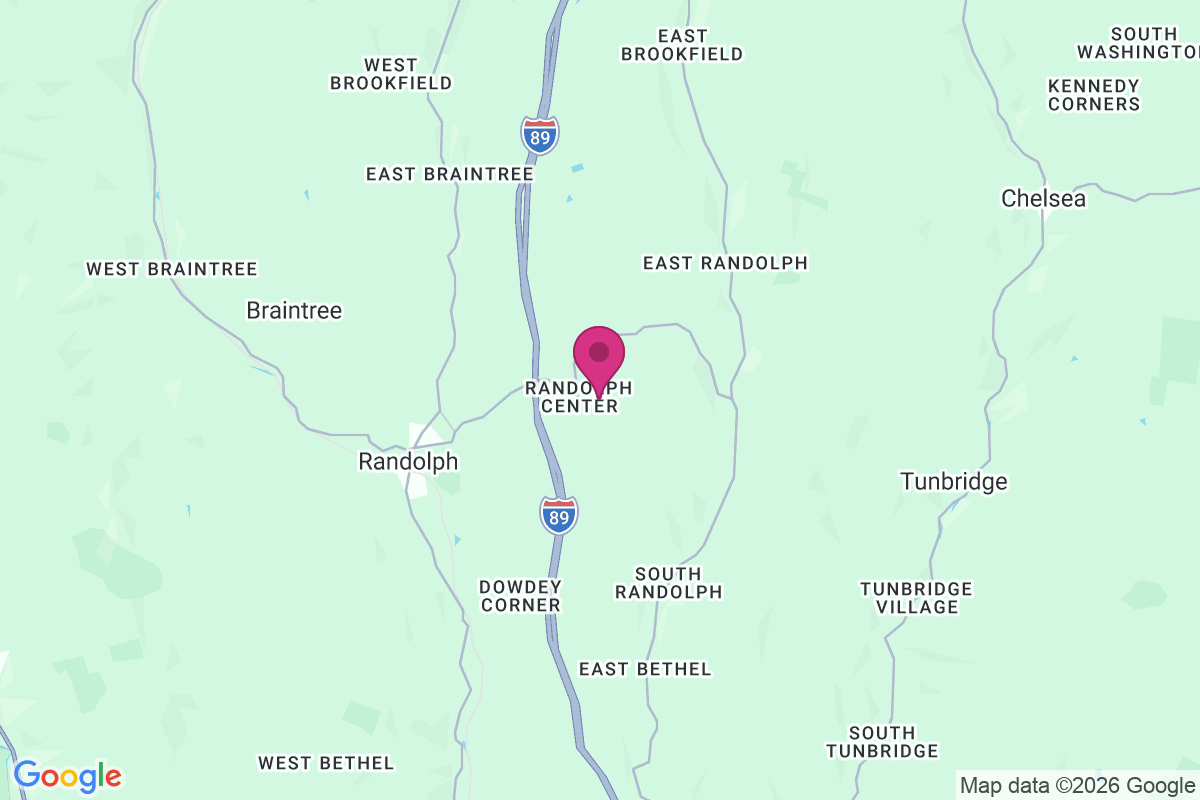 Carte de Randolph Center