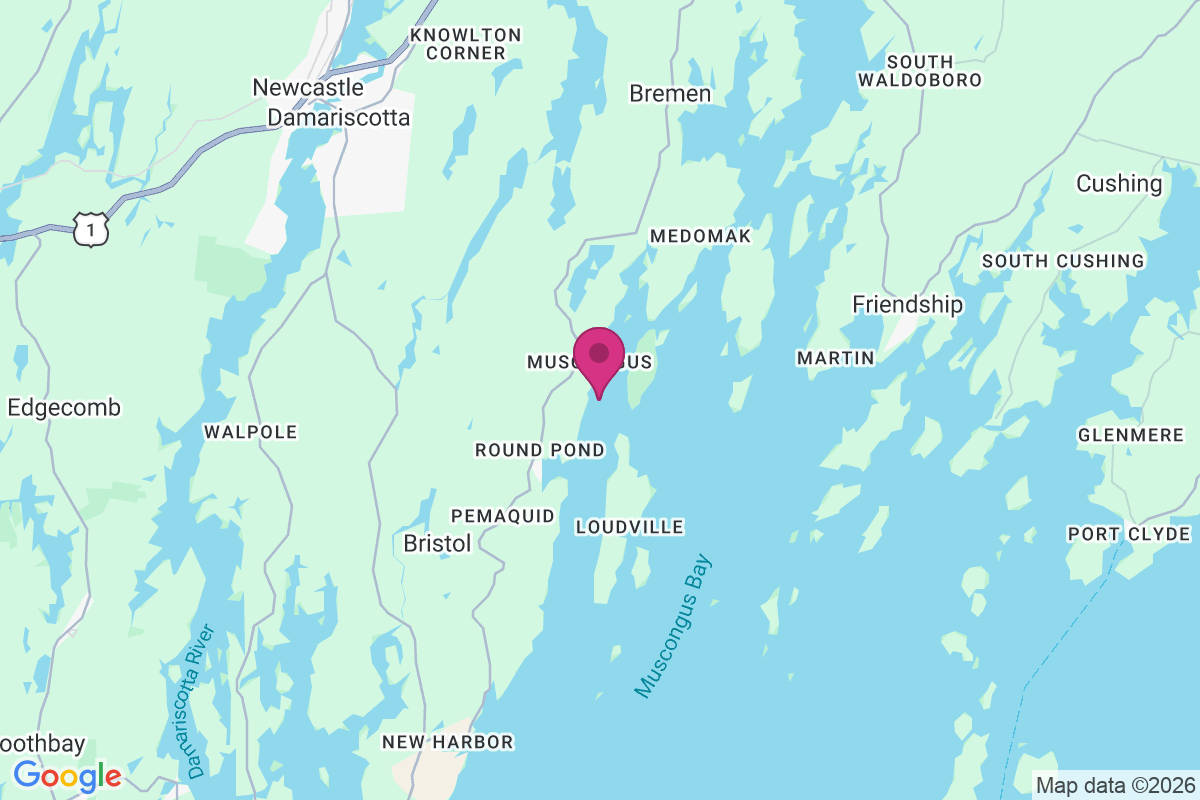 Carte de Muscongus