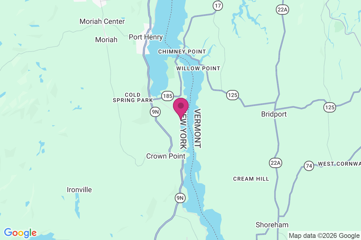Carte de Burdick Crossing