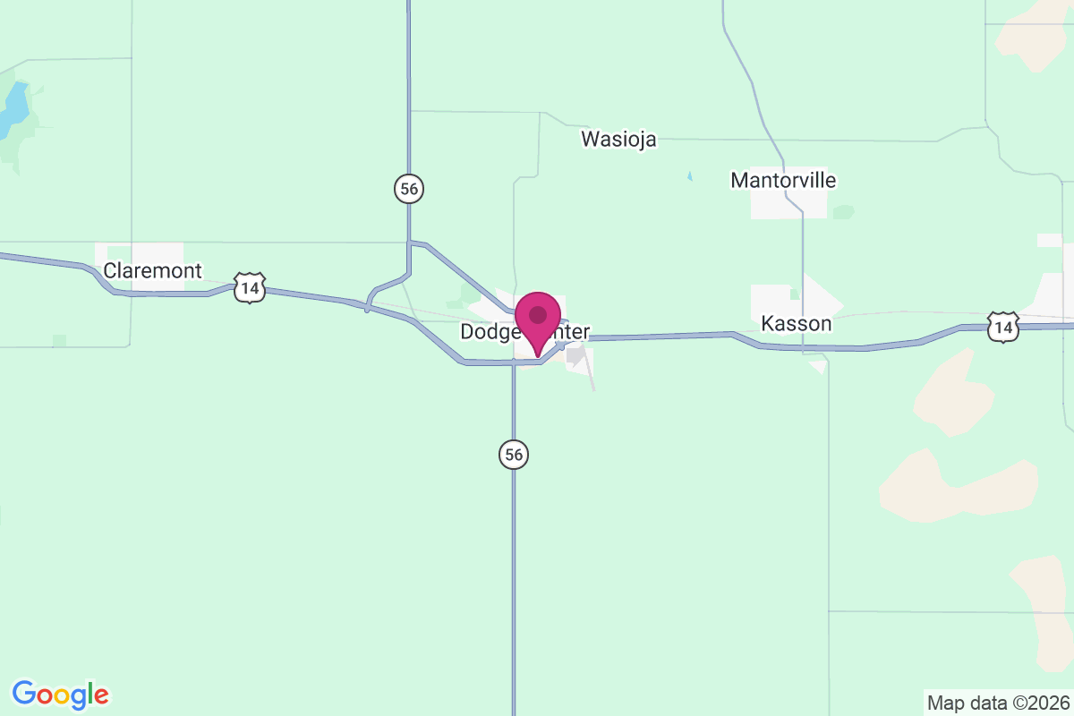 Carte de Dodge Center