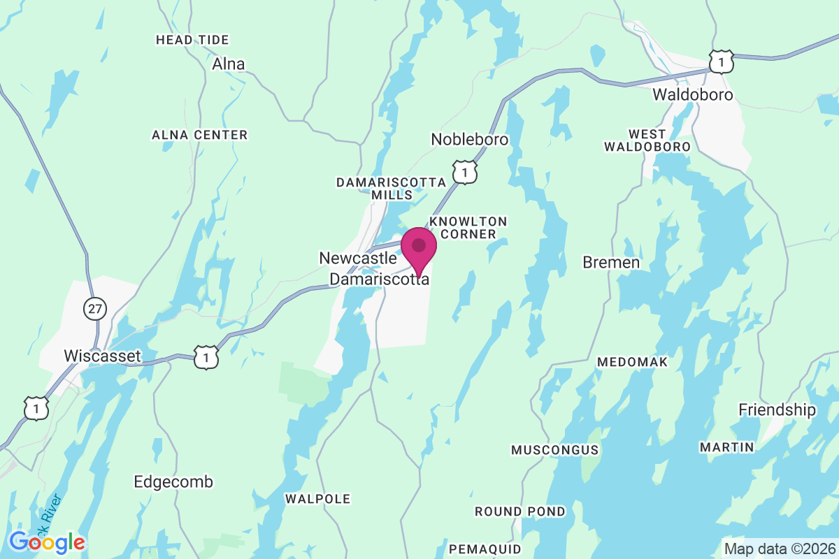 Carte de Damariscotta