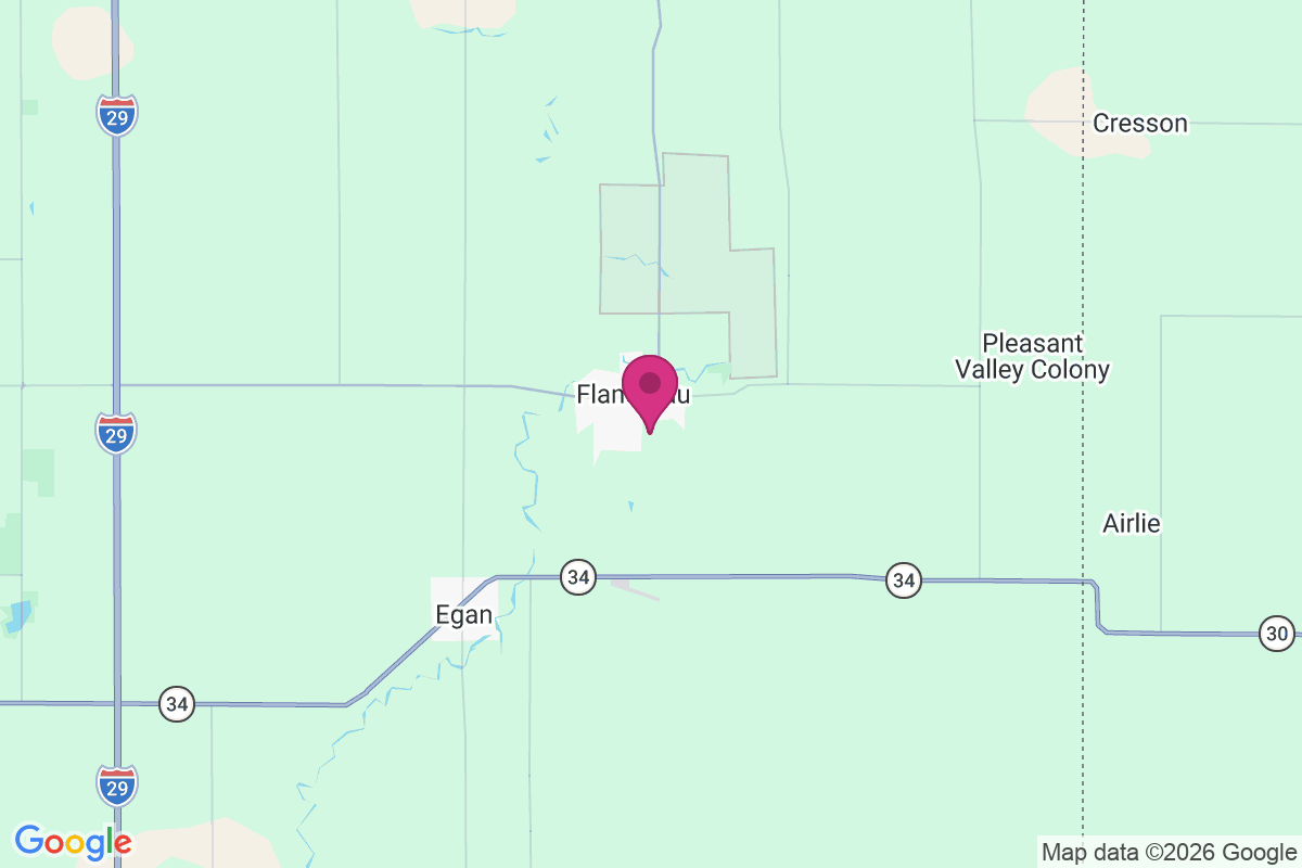 Carte de Flandreau