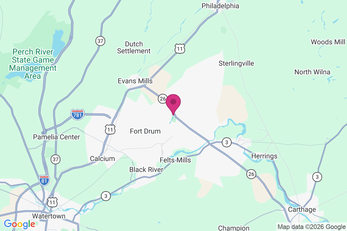 Carte de Fort Drum