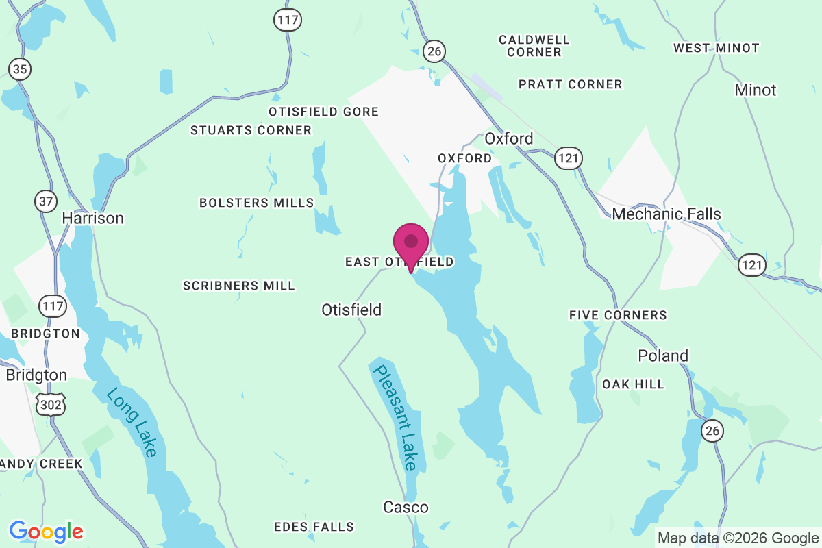 Carte de East Otisfield