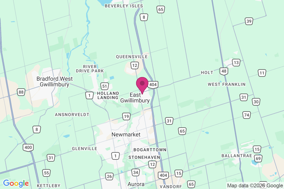Carte de East Gwillimbury