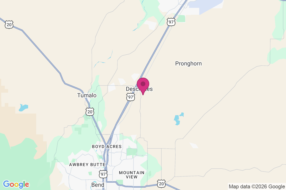 Carte de Deschutes