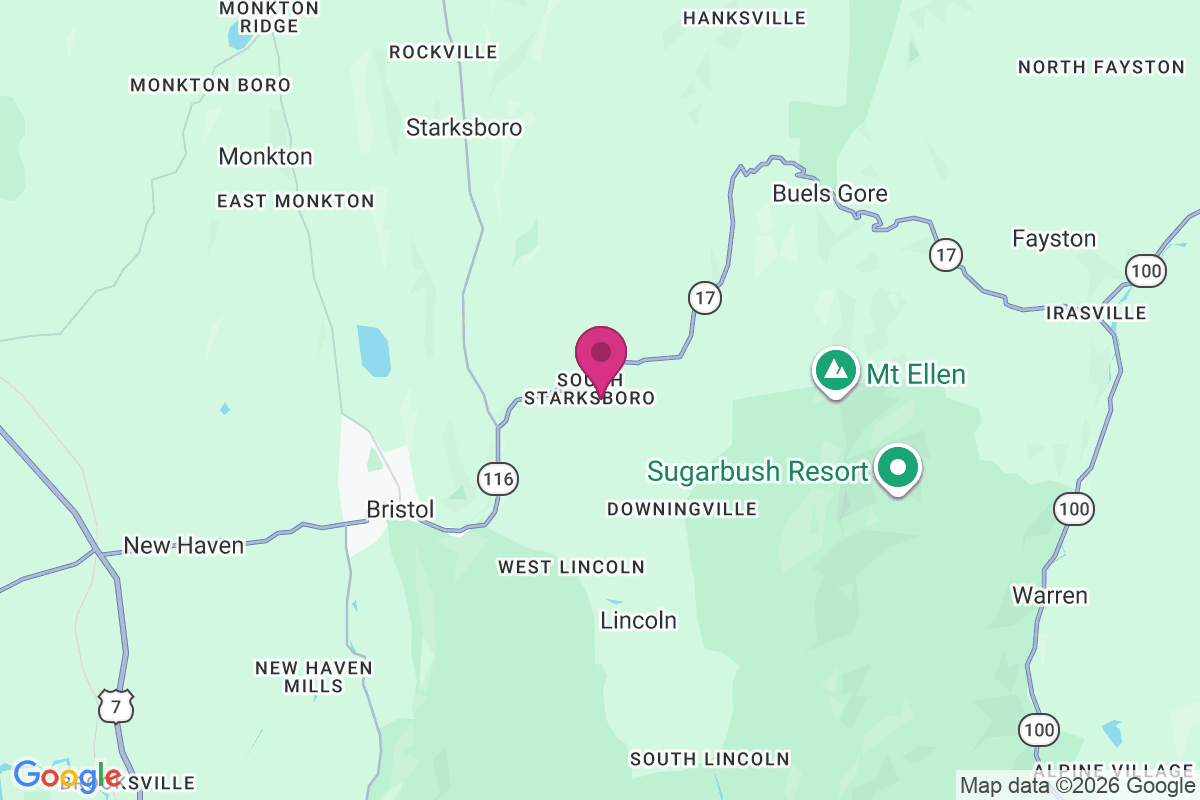 Carte de South Starksboro