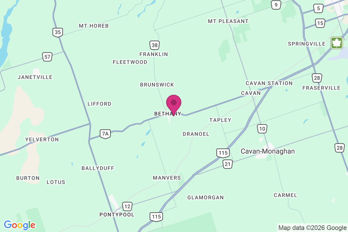 Carte de Bethany