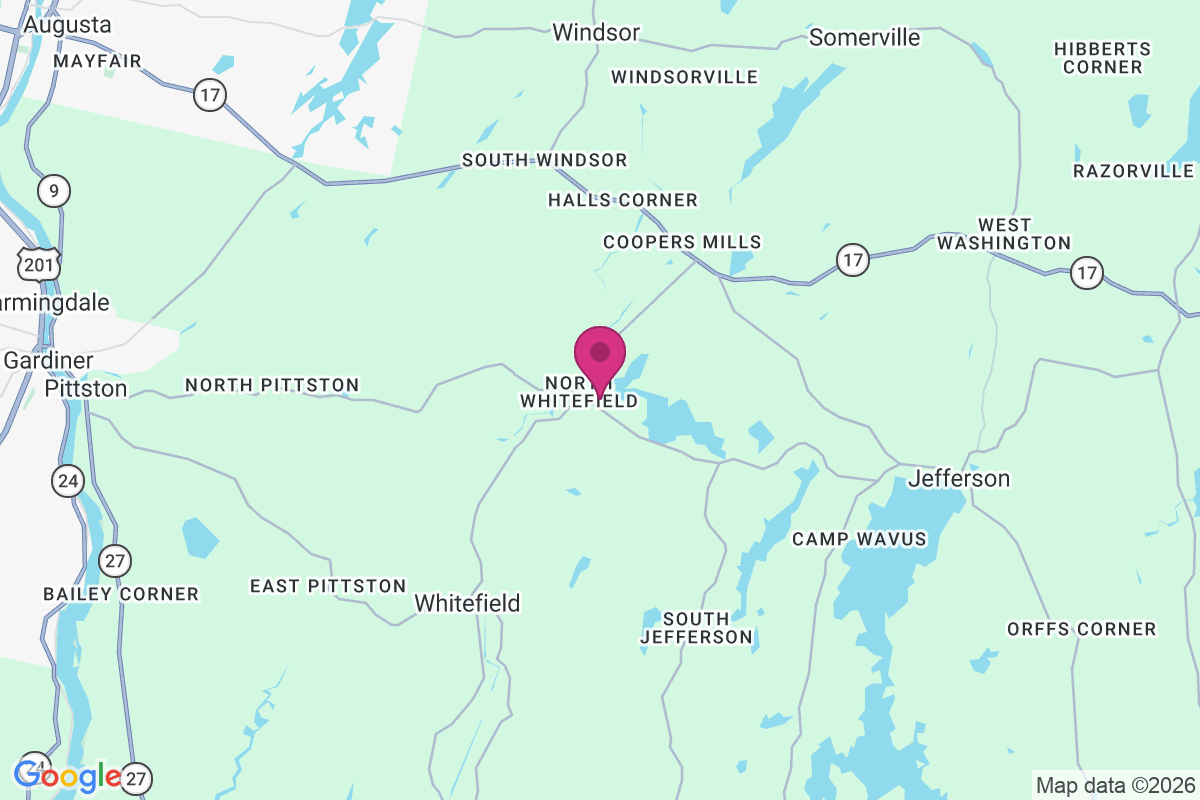 Carte de North Whitefield