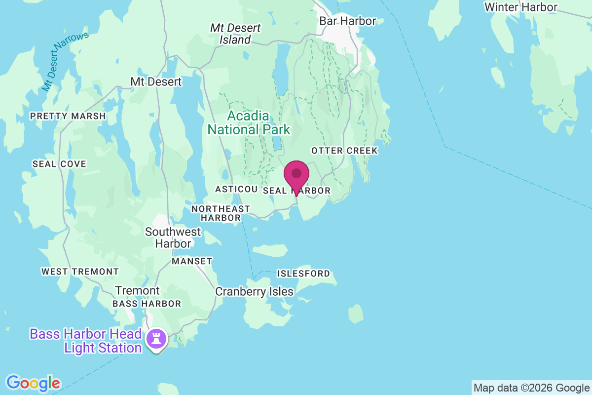 Carte de Seal Harbor