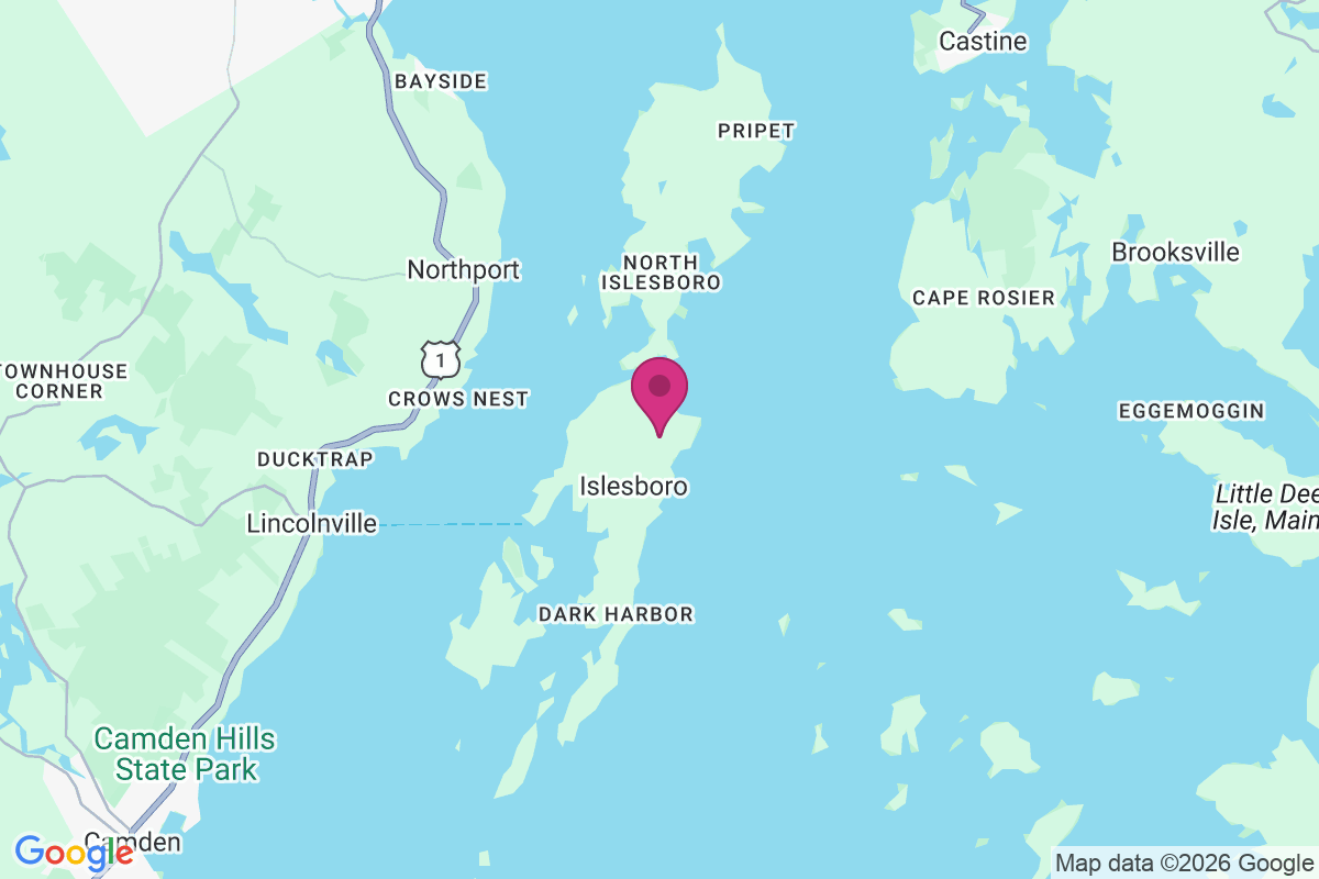 Carte de Islesboro