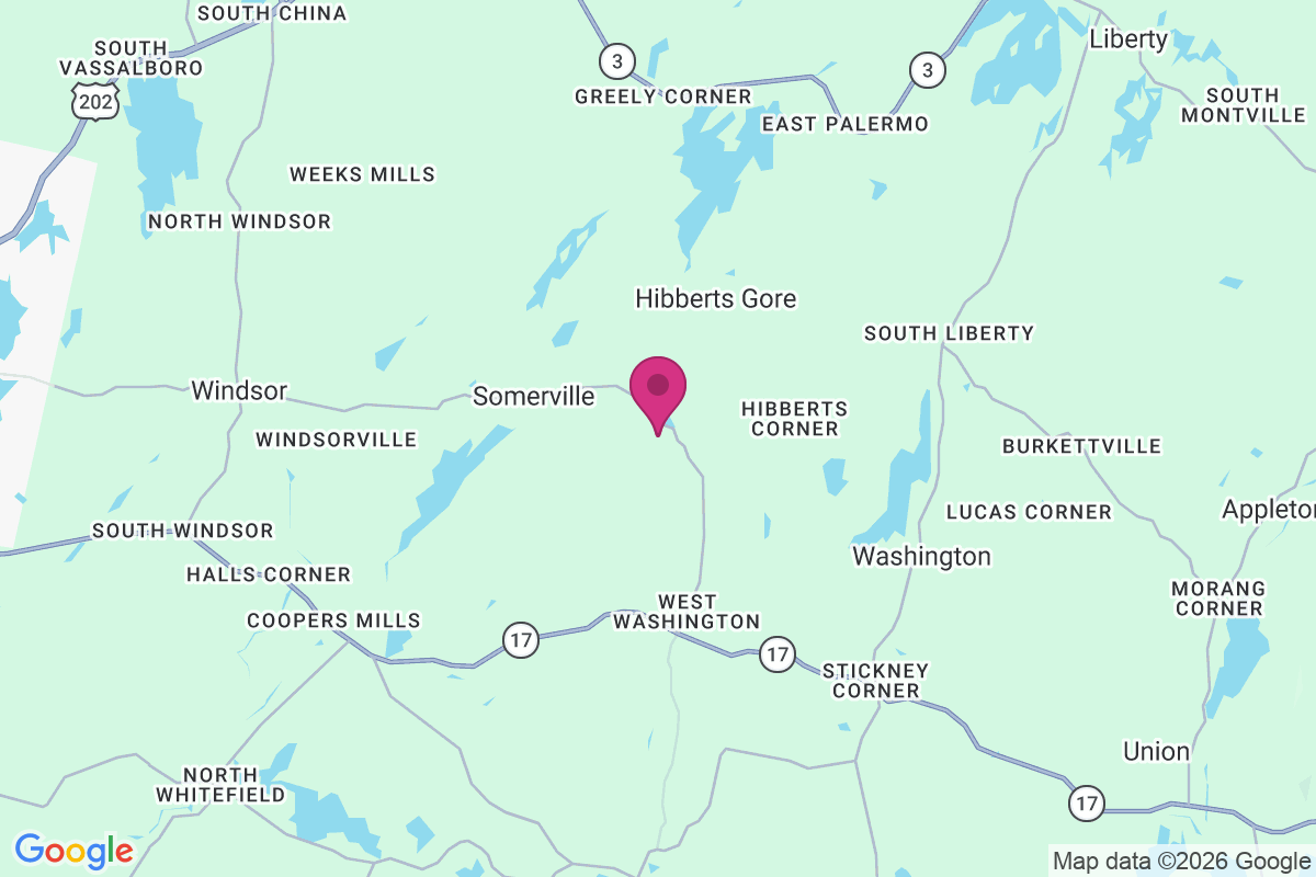 Carte de Sandhill Corner
