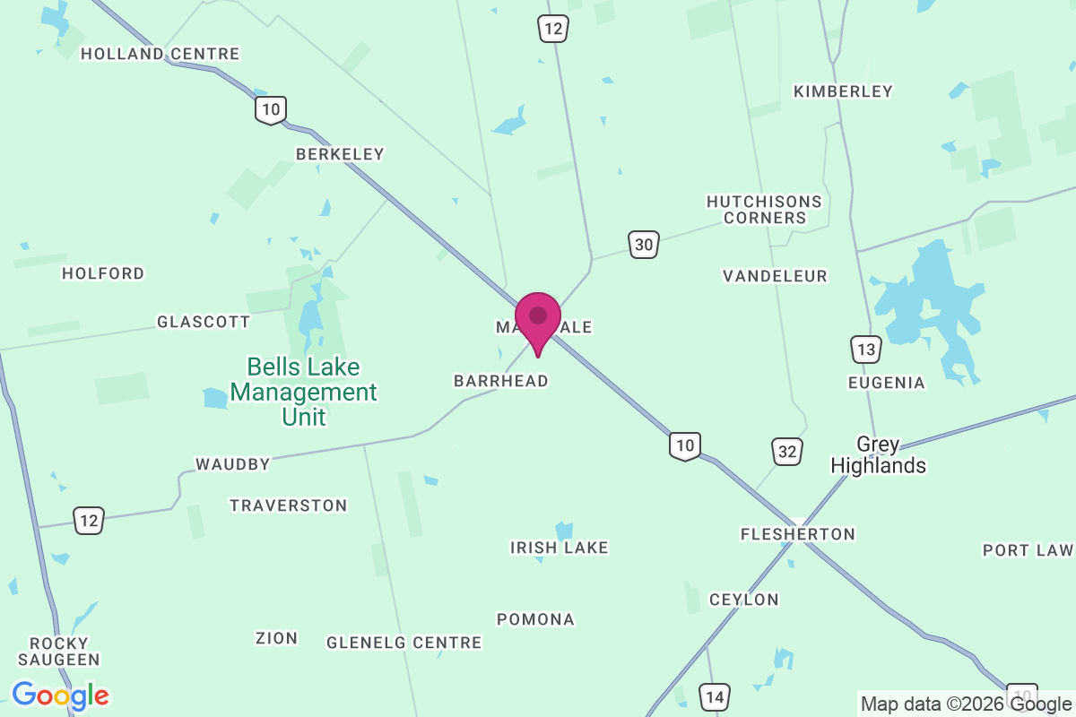 Carte de Markdale
