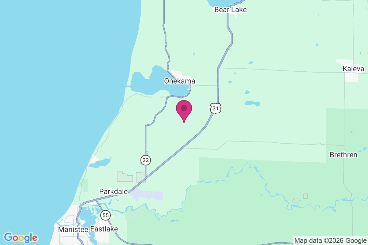 Carte de Onekama Junction