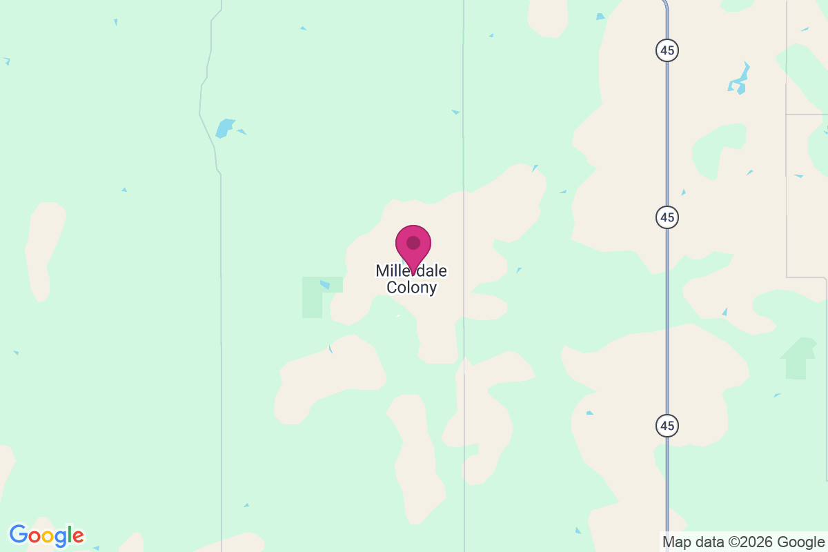 Carte de Miller Dale Colony