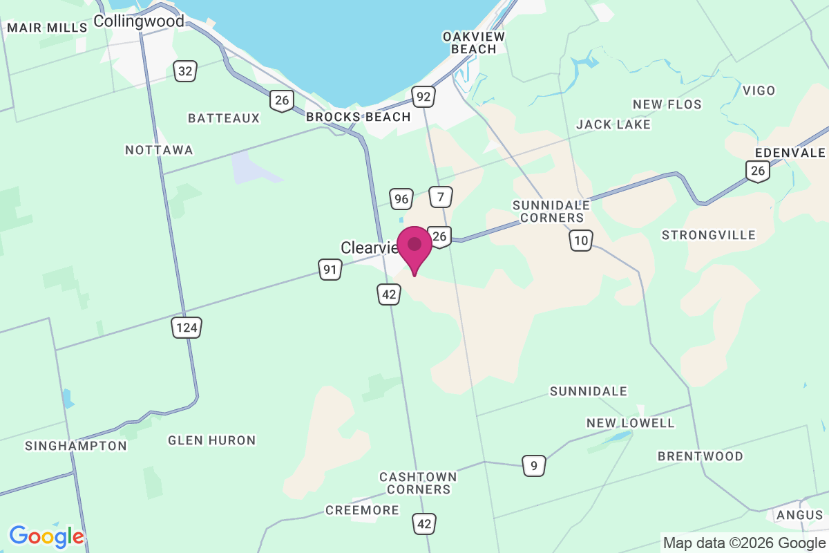 Carte de Stayner