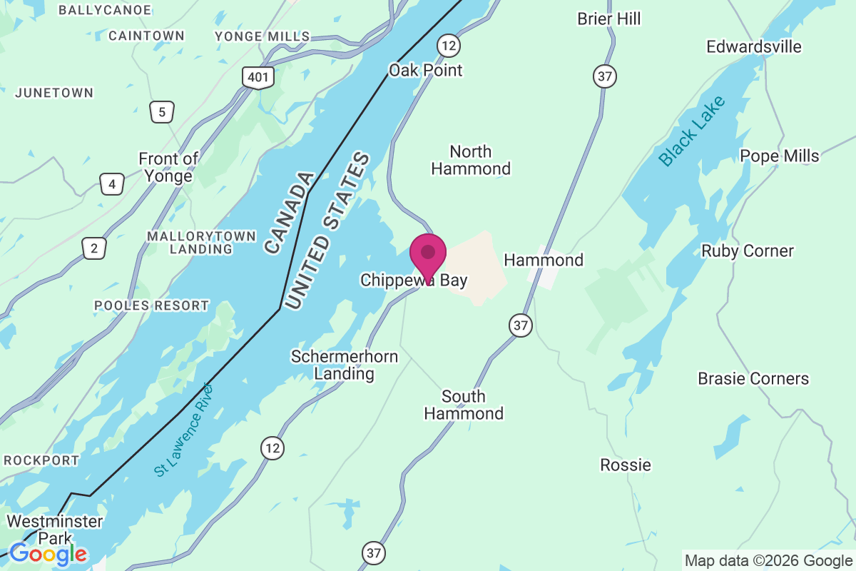 Carte de Chippewa Bay