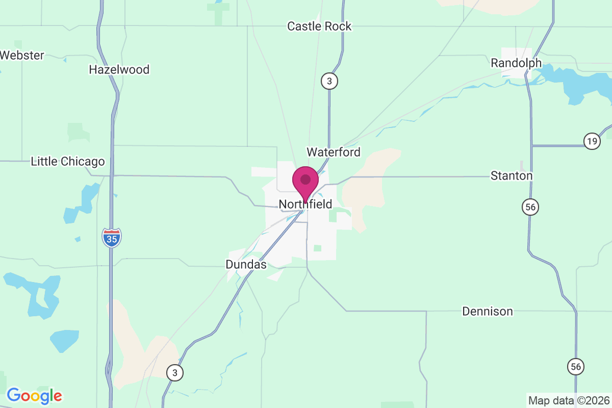 Carte de Northfield
