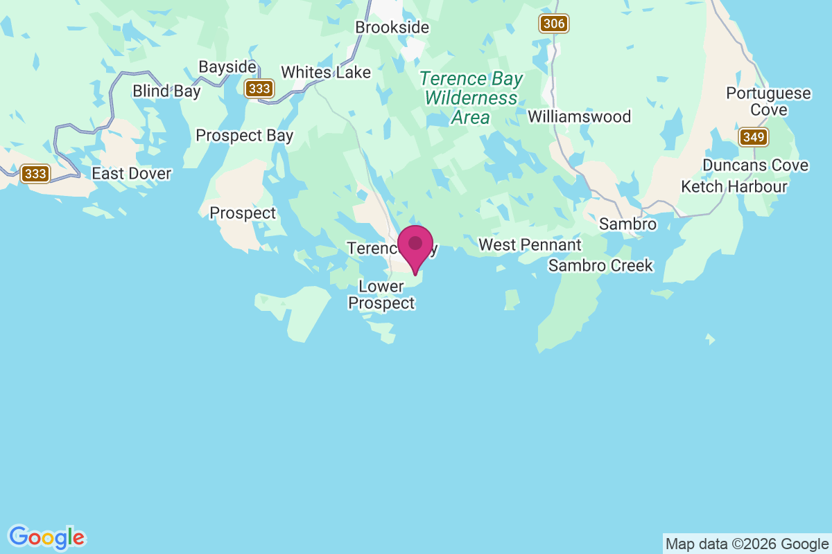 Carte de Terence Bay