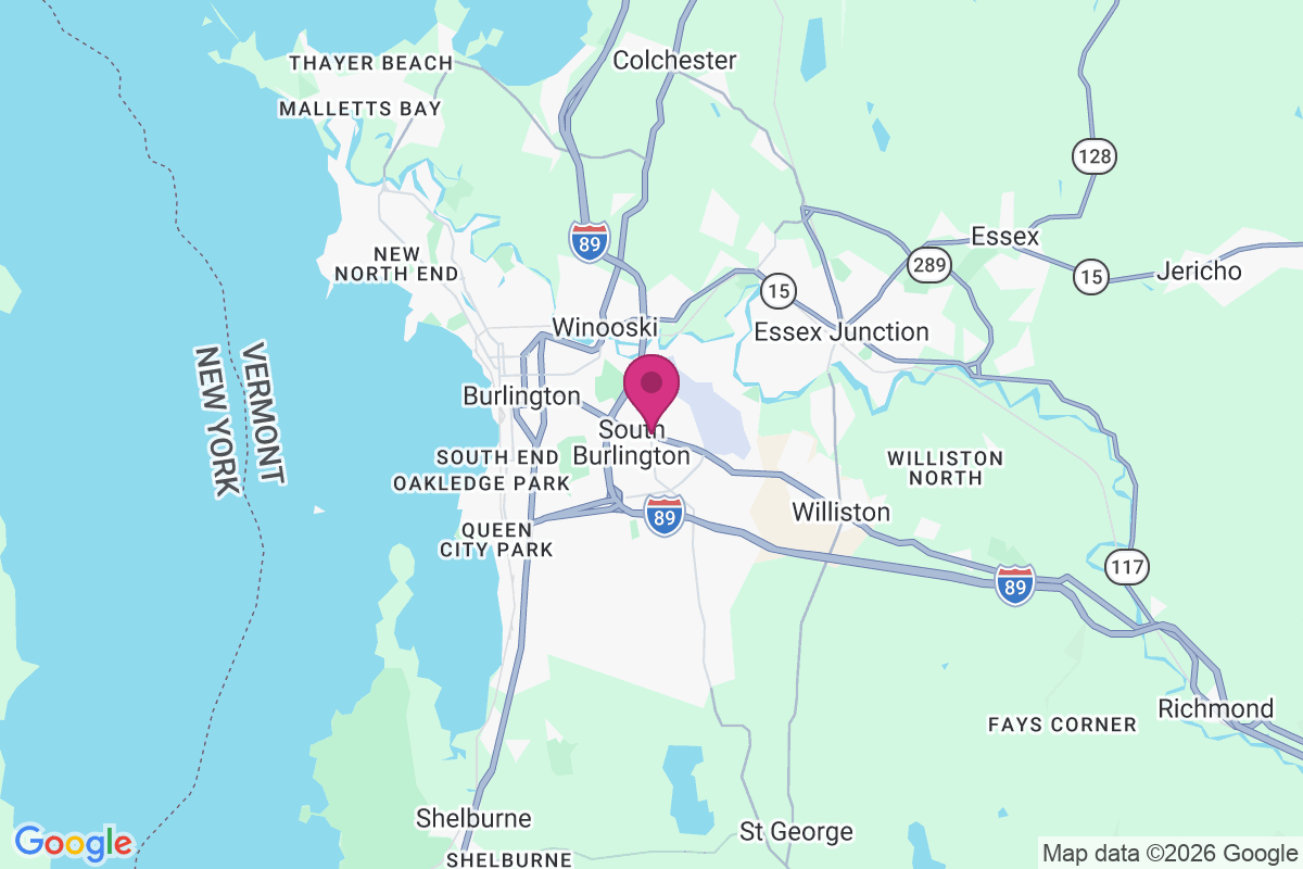 Carte de South Burlington