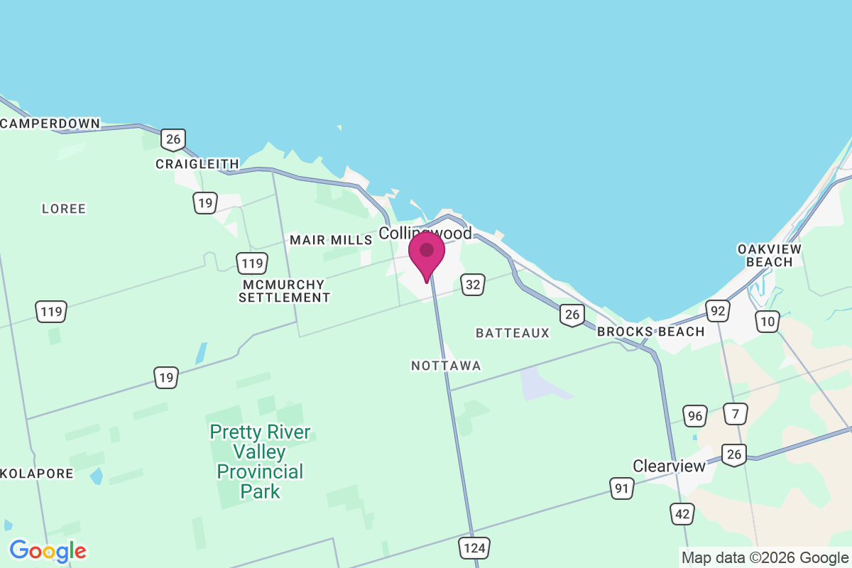 Carte de Collingwood