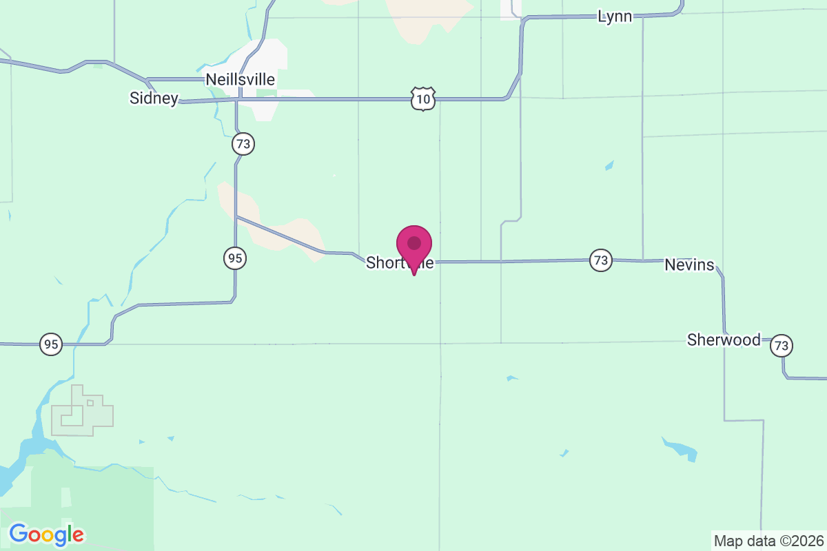 Carte de Shortville